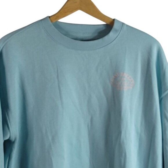 Old Navy SoComfy Sweatshirt Blue XS Pullover Long Sleeve Tunic Length Venice CA - Picture 3 of 8